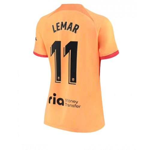 Fotbalové Dres Atletico Madrid Thomas Lemar #11 Dámské Alternativní 2022-23 Krátký Rukáv